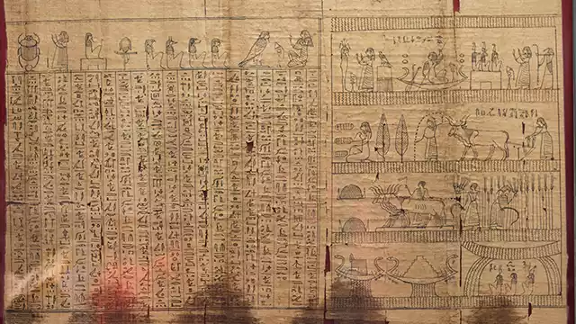 Chester Beatty Library Egyptisch Schrift
