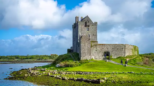 Dungaire Castle Cliffs of Moher